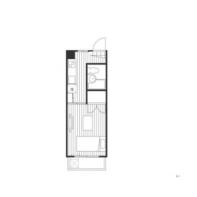 【駐車料・清掃費全部コミコミ】3/15～利用可能｜杉村ハイツ／スーパー近くで生活便利の間取り図