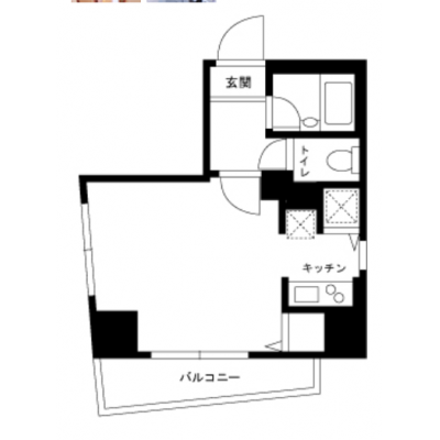 【60日以上の利用でお得🌈】【禁煙🚭/Wi-Fi無料🌐】マイナビSTAYミライエ神楽坂ウエスト　802の間取り図