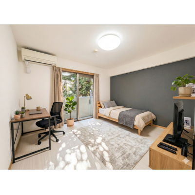 【バイパス沿イ】Wi-Fi無料✨駐車場有[NM002]の間取り図