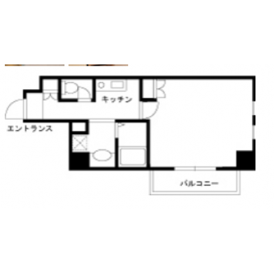 【🌷新生活応援キャンペーン🌷】【禁煙🚭/Wi-Fi無料🌐】マイナビSTAYミライエ品川高輪　205の間取り図