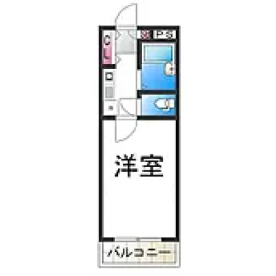 🔏💛【AL付で安心♪】🍰閑静な住宅街🌟宅配ボックスもある便利物件🩰🩷の間取り図