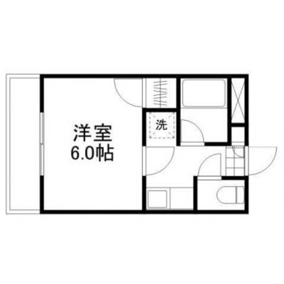 マンスリーマンション油車【インターネット無料・追加料金なし】の間取り図