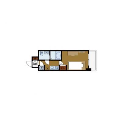 BraTTo難波西エグゼ【冬限定⛄法人様キャンペーン！】｜家具家電一式｜出張歓迎｜の間取り図