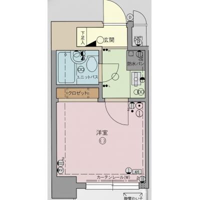 TR新大阪2【法人歓迎・ネット無料・オートロック・角部屋】の間取り図