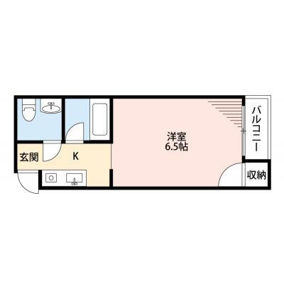 🌈新規オープンにつき表示賃料から半額！（４月末まで）🌈◆パシオン松原１【敷地内駐車場付き・バストイレ別！】 の間取り図
