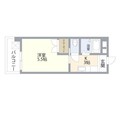 ☆大分市大道エリア！駐車場1台無料♪大分駅まで徒歩圏内の好立地です☆の間取り図