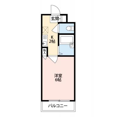 🌈表示賃料から５０％ＯＦＦキャンペーン🌈◆パシオン藤井寺２【オートロック・室内洗濯機あり！】の間取り図