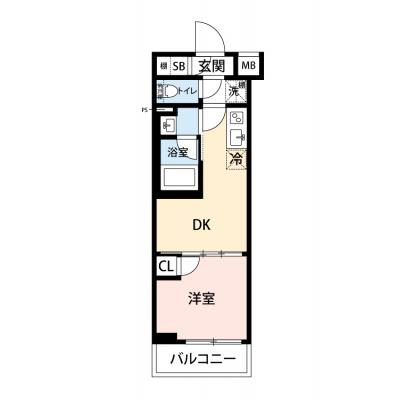 【60日以上の利用でお得🌈】【禁煙🚭/Wi-Fi無料🌐】マイナビSTAYガーデンエア羽田天空橋　108の間取り図