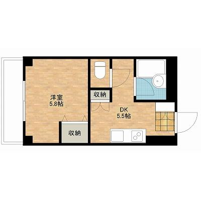 第２平和マンションの間取り図