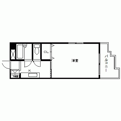 OneLife美栄橋BOX【★バストイレ別・27㎡の広いお部屋】の間取り図