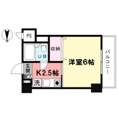 【J’sマンスリー井荻 203】厚さ20㎝高密度ポケットコイルマットレス使用！最寄り駅徒歩1分！西武新宿駅まで約24分！☆駅近で閑静な住宅☆【インターネット無料】の間取り図