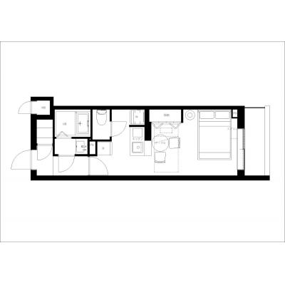 ルネサンスコート高田馬場 305の間取り図