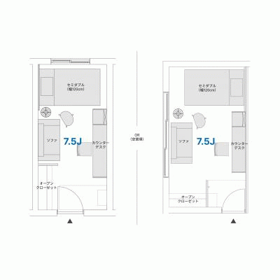 《奈良駅徒歩圏内・京都/大阪へも1本》一棟フルリノベ｜24Hラウンジ｜旅するように暮らす「奈良」マンスリー🧳(206)の間取り図
