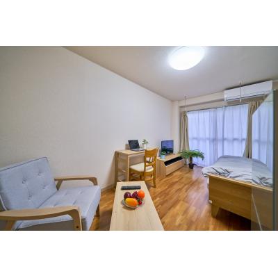 金沢市エリア✨家具家電付！駐車場応相談！TM189　107号室の間取り図
