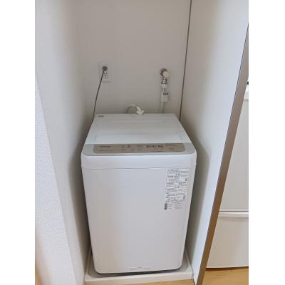 【津名一宮IC車6分/角部屋】淡路市中心の志筑エリア✨駐車場1台込🚗Wi-Fi完備の快適1Kマンスリー✨【M083-084】の間取り図