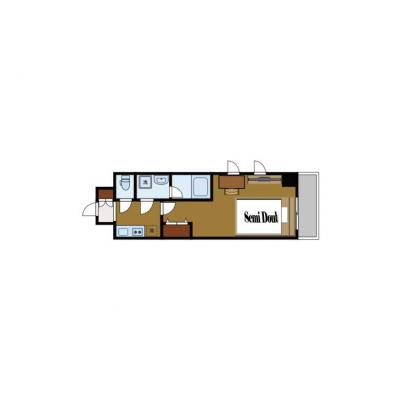 BraTTo綾瀬レグゼ【綾瀬駅まで徒歩で9分】駅近×静音｜禁煙｜家具家電一式｜個人契約可｜の間取り図
