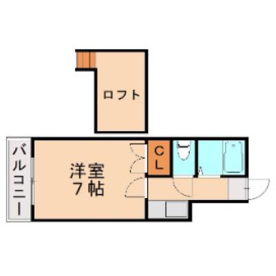 ★駐車場無料★wi-fi無料★バストイレ別々★黒崎インターすぐの好アクセス★GM北九州4の間取り図