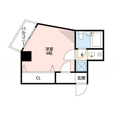  ◆パシオン茨木１【茨木駅近く！室内洗濯機あり】の間取り図
