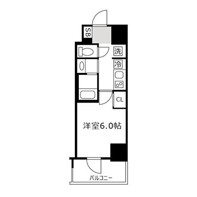 【おためしSALE：入居期間限定のお部屋だからお得！】アットイン新大阪3-1の間取り図