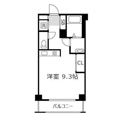 アットイン福島2-1【おためしSALE】の間取り図