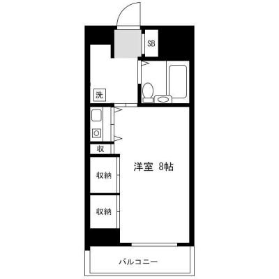 【おためしSALE：入居期間限定のお部屋だからお得！】1日あたり5660円→2830円！（50%OFF） ｜ アットイン神戸西1-1の間取り図