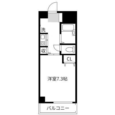 【おためしSALE：入居期間限定のお部屋だからお得！】1日あたり6240円→2120円！（66%OFF） ｜ アットイン神戸西1-2の間取り図