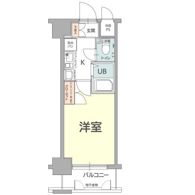 【長期利用者様Amazonギフト券プレゼント🔔🔔】【なんば駅徒歩1分⭐⭐】仕事も遊びもここで完結エスリード難波駅前の間取り図
