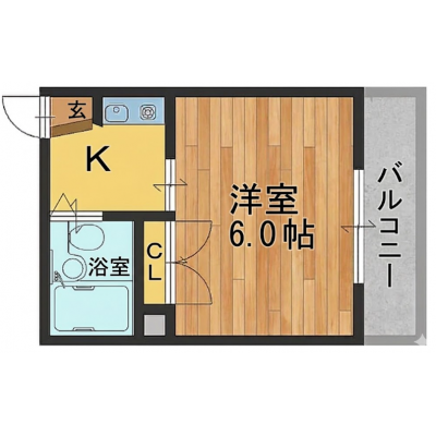 【長瀬駅徒歩2分】スーパー🍅やコンビニ🏪が近くて超便利🏃‍♂️💨駅チカで快適ライフを満喫✨🏡の間取り図