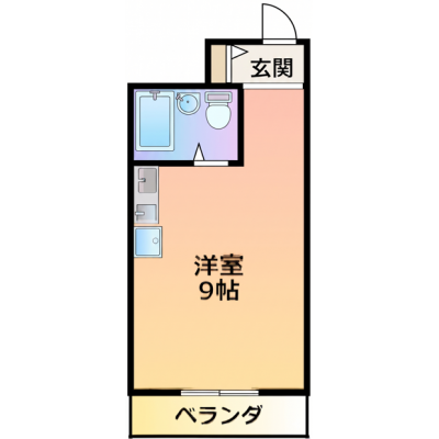 【長瀬駅徒歩1分】駅近で近大も徒歩圏内🏫🚶‍♂️学生さんや単身赴任の方にもおすすめ【Wi-Fi無制限📶✨】の間取り図