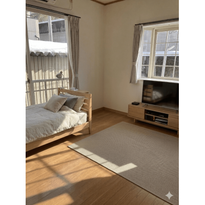 野々市エリア！静かな住環境で長期滞在も快適！駐車場付！TM142　202号室の間取り図