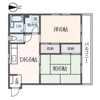 東都マンスリー ソリッドリファインひばりヶ丘【バストイレ別！WiFi無料！】の間取り図
