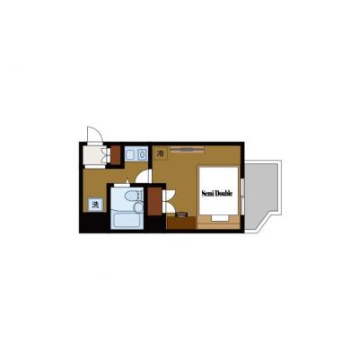 BraTTo武蔵小杉駅前【社内最安値に挑戦🔥】新丸子駅から3分｜家具家電一式｜出張歓迎｜の間取り図