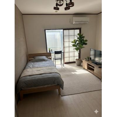 コンビニ近く✨wifi無料❗家具家電付き✨駐車場応相談！TM117 105号室の間取り図