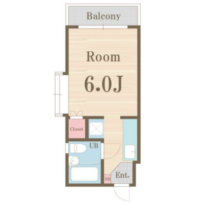【J’sマンスリー下北沢 103】5月15日～入居可🌟厚さ20㎝高密度ポケットコイルマットレス使用！下北沢駅徒歩5分、渋谷駅・新宿駅まで乗換無し！アクセス良好☆【インターネット無料】の間取り図