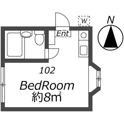Nハイツ 102の間取り図