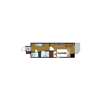 BraTTo白金ロイヤル【高級住宅街で一人暮らし始めませんか】スーパーも近くて生活しやすいの間取り図