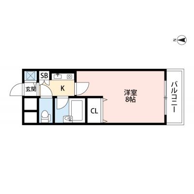 🌈新規オープンにつき表示賃料から半額！（６月末まで）🌈◆パシオン奈良生駒１【インターネット無料！オートロック】 の間取り図