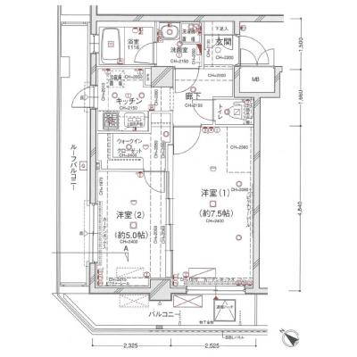 【TM赤坂弐番館/1BRSD】駅徒歩7分・37.9㎡の広さ・室内洗濯機・ＢＴ別・ネットWi-Fi無制限無料・_テレワークにも♪の間取り図