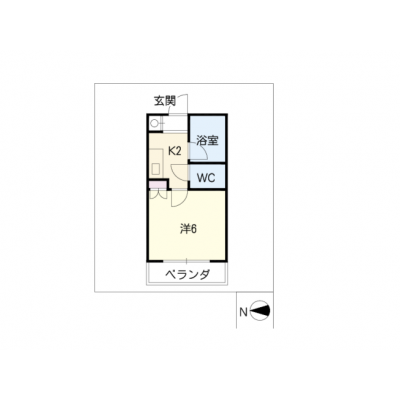 アルDEスリー則武イオン　103の間取り図