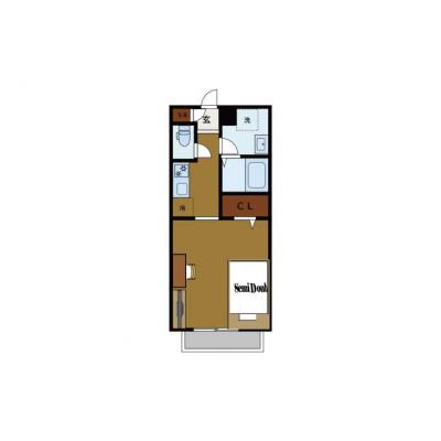 【築浅×静音×禁煙】他と比較してください｜BraTTo四日市ハーバーサイドの間取り図