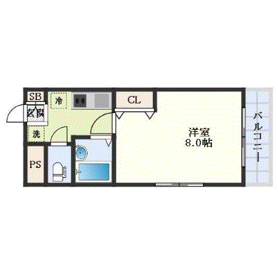 グッドステイ鳥取駅東エステート2★【ベーシック・設備充実】の間取り図