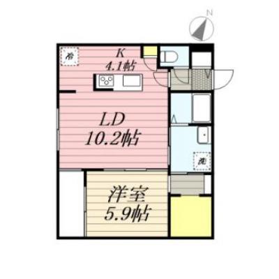 フリーベース千歳駅前　202🔸1月から入居の新築物件です！🔸諸条件記載より交渉可能です！ご相談ください🔸同建物に他の部屋もあります！の間取り図
