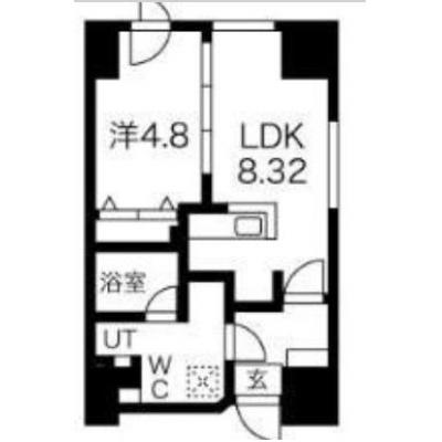フリーベース札幌駅前🔸諸条件記載より交渉可能です！ご相談ください🔸空室時は案内も可能です！🔸同建物に他の部屋もあります！の間取り図