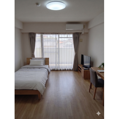 【広畑駅徒歩6分/駐車場1台付】広々12帖1R・鉄骨造で安心✨法人歓迎！ネット無料📶✨【M103】の間取り図