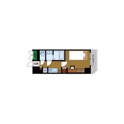 BraTTo岸里フロント【“住める出張”を実現】静音×高速Wi-Fi×快適空間｜の間取り図