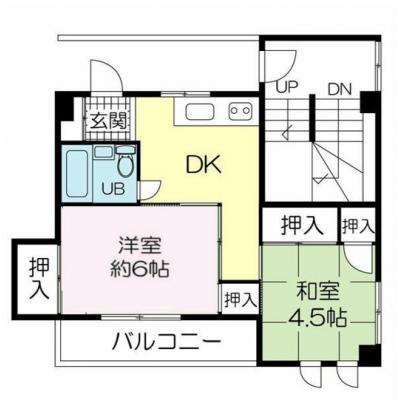 Nステイ矢野町７丁目の間取り図