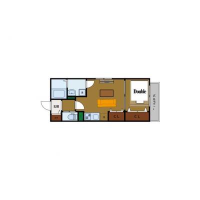 【駅近×NET無料×家具家電付】法人契約多数｜複数路線利用可｜BraTTo新大阪ファミールの間取り図