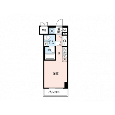 【🎉初期費用オフ｜お得なキャンペーン】【禁煙🚭/Wi-Fi無料🌐】マイナビSTAY川崎2　602の間取り図