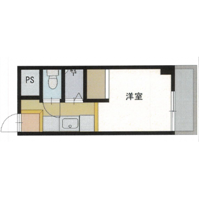 🌈新規オープン賃料半額🌈山電網干線広畑駅徒歩5分🚃オートロック🔒BT別✨近隣駐車場付き１R【M114】の間取り図