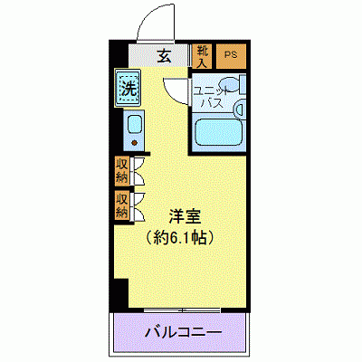 OneLife橋本EASTコート【★ユニットバスタイプ】の間取り図